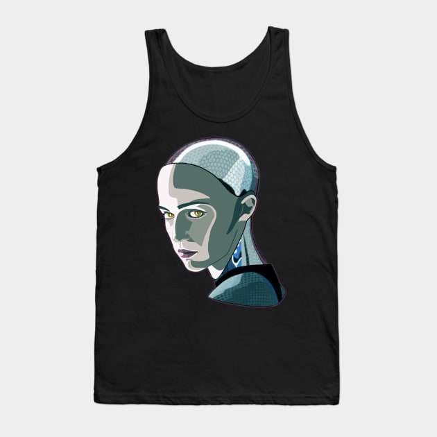 Hot Machina Tank Top by Nerdpins